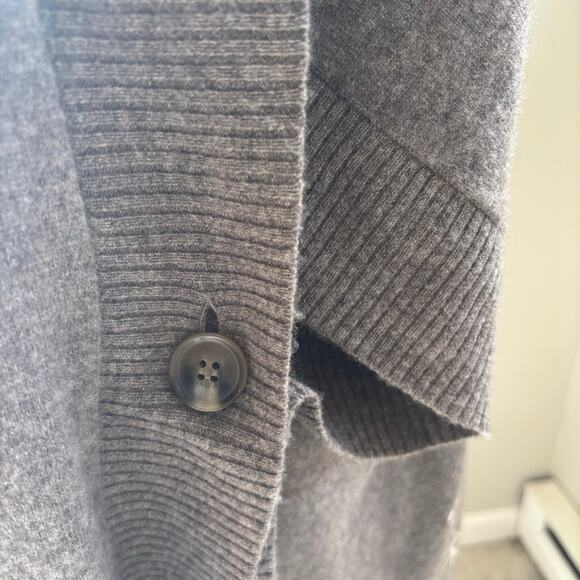 Johnny Was Sabrina Hooded Cape Cashmere Blend Embroidered Floral Celestial Boho - Picture 9 of 12